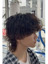 オーシャントーキョー 大阪(OCEAN TOKYO)&nbsp;波巻きパーマメンズツイストスパイラルパーマツーブロック