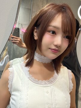 ルームバイシー 新宿(Loom. by Sea) イメチェン×ボブレイヤー[韓国/新宿/顔まわり]松本