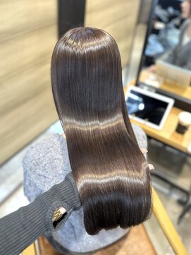 ユアーズヘア 東新宿店(youres hair) 重くならない透明感たっぷりなグレージュ♪