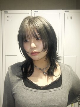 ノイル バイ キートス(neul by kiitos) 【ルーツカラー】silver gray×black