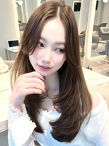 マインバイアフロートギンザ(MYNE by AFLOAT GINZA)&nbsp;レイヤーカット/ミルクティーブラウン