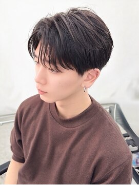 デュー 栄(DEW) 【DEW】ニュアンスパーマ/カルマパーマ/センターパート