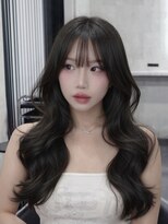 ラベル 渋谷(LAVEL)&nbsp;　ワンホンレイヤーな×透明感オリーブグレージュ