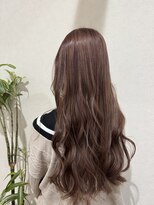 アレッタヘアーサロン(ALETTA HAIR SALON)&nbsp;透明感ピンクブラウンカラー