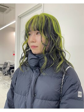 グリスバイミナリス(Guliss by minaliss) アンブレラカラーライムグリーン10代20代最高峰トリートメント