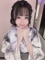 ヘイルジューシー(hail JUICY)&nbsp;サイド編み込みヘア