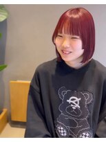 ロンド(Le rond)&nbsp;ブリーチ・チェリーピンク前髪