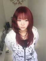 キイ 原宿 表参道(K.e.y)&nbsp;似合わせカット/デザインカラー/シャギーレイヤー/ハイトーン