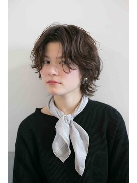 プレディカ(pledica) chiemi504 センターパート・マッシュウルフ・