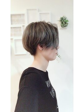 ヘアーアンドネイルフォレスト(Hair&Nail FOREST.) ジェンダーレスなハンサムショート