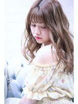 ホラン(HoLan)&nbsp;【HoLan】とろみルーズカールxベージュグラデーション