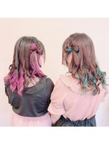 ヘアメイクアンドセットサロン リッコ(Hair make&set salon Ricco)&nbsp;イベントヘア☆編みこみカチューシャ