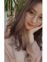 テオ(Theo)&nbsp;Theo /エメラルドアッシュ/ 巻き髪風パーマ/セミロング