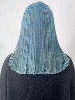 アルバム 銀座(ALBUM GINZA)&nbsp;ブルーロング_ホワイトアッシュエアリーミディ_ba317411