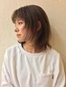 【髪質改善】ニュアンスストレート+カット+高保湿Tr　￥11000