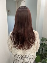 トゥーリ 薬院店(tuuli)&nbsp;tuuli miyu チェリーレッドセミロング/20代30代40代50代