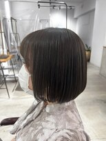 サルファ ヘアデザイン 名古屋 丸の内(S.ALPHA HAIR DESIGN)&nbsp;ミニボブ×グレージュ