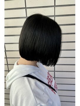 ワープ 青葉台(WARP) ブルーブラックミニボブ☆