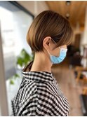 丸みショート