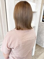 キャアリー(Caary)&nbsp;福山市美容室Caary 梅雨対策ボリュームダウンストレートボブ♪♪