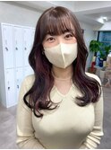 ミルクティーベージュダブルカラーケアブリーチインナーカラー