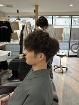 スウェル 船橋店(Swell)&nbsp;ハイライト/ツーブロックマッシュ/束感/波巻き/メンズ2