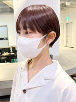 アルバム 池袋(ALBUM)&nbsp;ハイトーン_ピンクベージュインナーグレージュ_ba466331