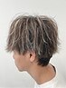 メンズカット+カラー＋シェービング+眉毛カット￥8.300～→￥7,100～