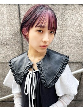 スニュウ(snuw) ショートインナーカラー