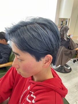 グラム 岡崎北店(gram) ブリーチ必須　ブルーカラー