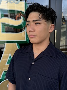 ザスーツブラザーズ(THE SUITS BROTHERS) MEN'SHAIRウルフカルマパーマスパイキーショートイージーパーマ