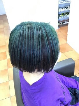 オルネ orner ツーブロック×アンブレラカラー