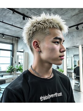 チーカ(chica) ハイトーンスパイキーショート