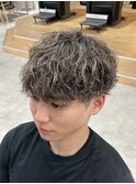 ツイストスパイラルパーマ縦落ちパーマ新潟メンズパーマ万代新潟