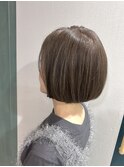 ボブ/グレージュカラー/白髪ぼかし/白髪ぼかしハイライト