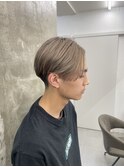 波巻きツイストスパイラルパーマ/フェザーパーマ/眉毛/メンズ