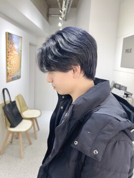 メンズペレ 渋谷(MEN'S PELE) ニュアンスパーマ/韓国マッシュ/スパイキーショート/渋谷