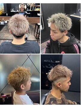 メンズジョイ マツエ(men's joy MATSUE) シルバー系ハイトーンカラー/ 松江/出雲/安来/メンズ専門/理容室