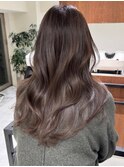 ハイライトバレイヤージュダブルカラーケアブリーチ30代40代