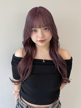 ソラ 広尾店(SORA) レイヤーカット/ピンクラベンダー［広尾］