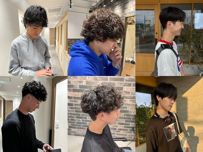 パウダーヘアー(powder hair)の写真