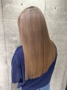 ロンドルピナス 小倉(Lond Lupinus) 縮毛矯正・ストレート/くびれヘア/ハイライトカラー