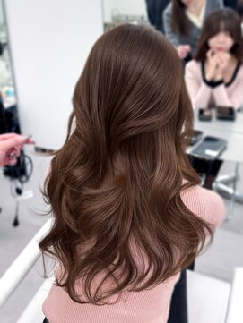 アマトウキョウスマートサロン(AMA TOKYO×Smart Salon) 【sayakaスタイル】顔まわり/レイヤーカット/小顔韓国くびれヘア