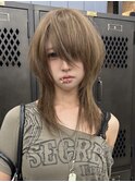 【GEEKS渋谷】オリーブベージュ/ミルクティー/秋カラー/20代30代