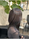 レイヤーカット＋髪質改善トリートメント＋アディクシーカラー