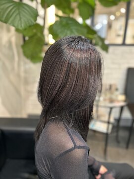 ステージレコ(stage Reco) レイヤーカット＋髪質改善トリートメント＋アディクシーカラー