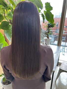 エメ 大宮(Aime) ロングヘアの髪質改善ヘアエステ『大宮/髪質改善/水素カラー』