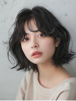 フィット ヒュー 千葉(fit hue)&nbsp;黒髪/オリーブグレー/ココアベージュ/小顔/クラゲヘアー【千葉】