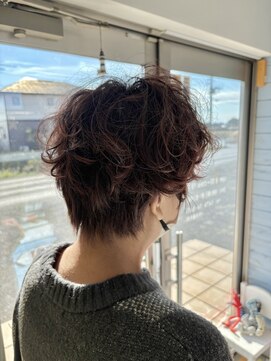 ヘアーサロン凛 カール感が可愛いマッシュショート