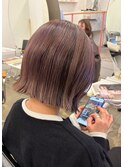 柔らか外ハネボブ×上品カラー　武蔵小杉